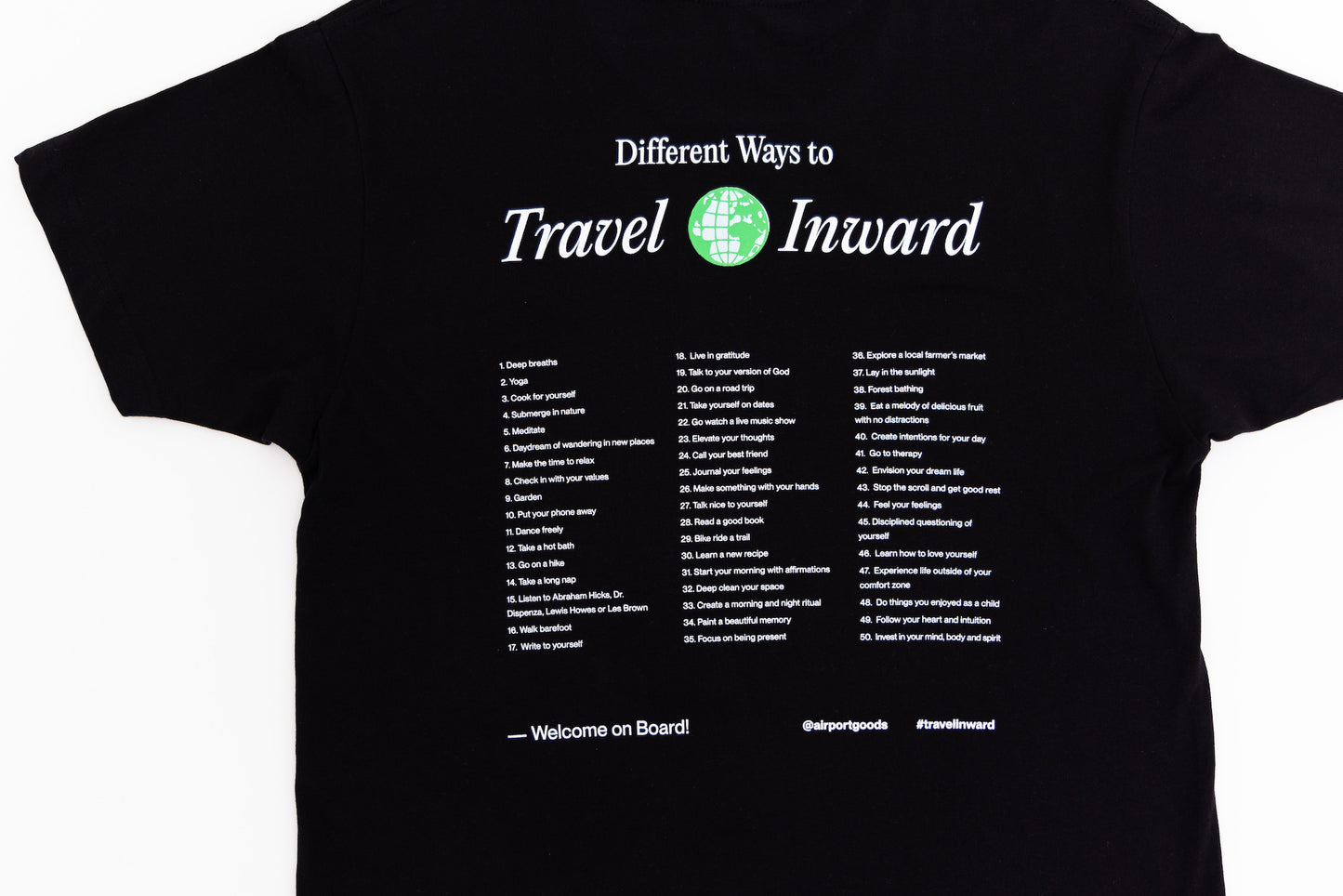 Different Ways to Travel Inward T-Shirt
