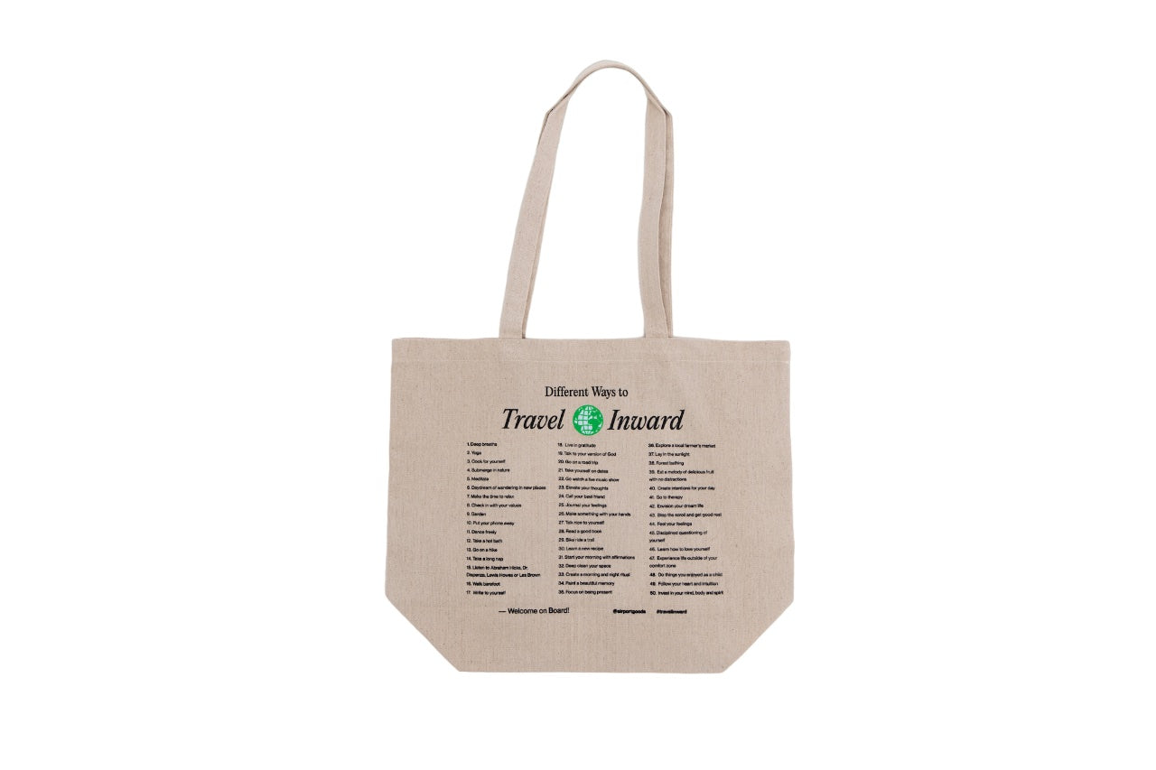Different Ways to Travel Inward Tote