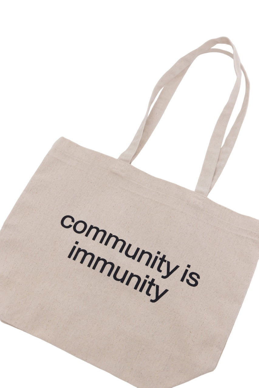 Community Is Immunity Tote